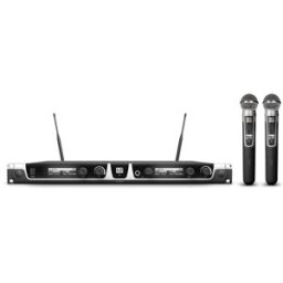 LD Systems U518 HHD 2 - Dual - Système de Micro sans Fil avec 2 x Micro Main dynamique - Kits de microphones