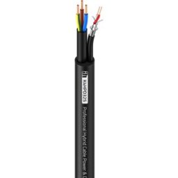 Adam Hall Cables 4 STAR HPD 325 - Câble hybride puissance et DMX 3 x 2,5 mm² et 2 x 0,22 mm² - Câbles audio, électriques et hybrides