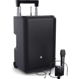 LD Systems ANNY® 10 HBH 2 B5 - 10" Système de sonorisation portable Bluetooth® alimenté par batterie avec table de mixage, 1x - Haut-parleur act...