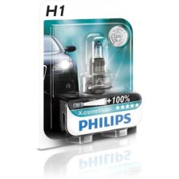 Philips H1 X-treme Vision B1 55W 12V P14,5s 12258XVB1 - Ampoules de phares automobiles