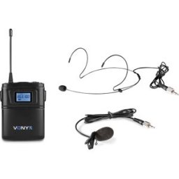 Vonyx WM60B Bodypack pour la série WM6 - Systèmes de casque audio