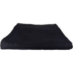 Toile de fond WENTEX Stagemolton 320 g/m² 3 m, 6 m Noir - 600 x 300 cm (L x H) - non plissée - Tissus et filets