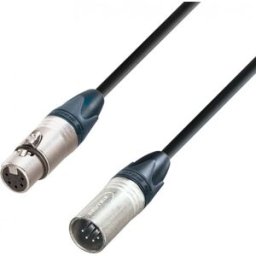 Adam Hall Cables 5 STAR DGH 1500 - Câble DMX Neutrik XLR mâle vers XLR femelle 15 m - Câbles DMX, AES/EBU à 5 pôles