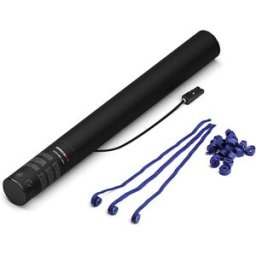 MagicFX Canon à banderoles électrique Magic FX 50 cm - Bleu foncé - Canons serpentins électriques