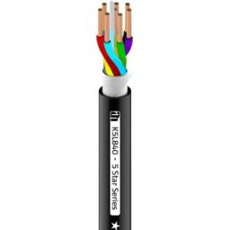 Adam Hall Cables 5 STAR SPEAKER 840 - Câble pour haut-parleur 8 x 4.0 mm² AWG11 100 m - Câbles pour haut-parleurs sur tambour