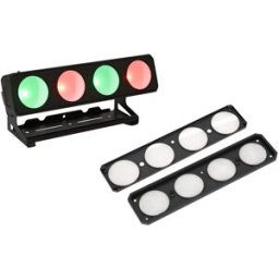 Kit EUROLITE LED PMB-4 COB QCL 30 W avec barre et caches diffuseurs - Barres LED