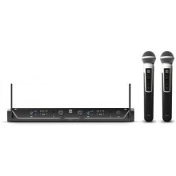 LD Systems U305 HHD 2 - Dual - Système de Micro sans Fil avec 2 x Micro Main dynamique - 584 - - Systèmes d’émetteurs portatifs