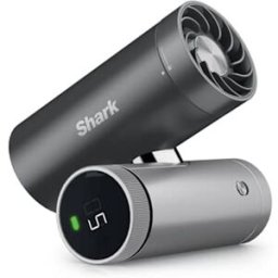 Ventilateur portable 3-en-1, brumisateur et plaque refroidissante Shark ChillPill - Charbon Charbon FA022EU par SharkNinja