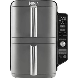 Air Fryer Ninja DoubleStack XL, verticale, 9.5L, 6-en-1 Gris SL400EU par SharkNinja