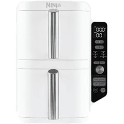 Air Fryer Ninja DoubleStack XL, verticale, 9.5L, 6-en-1 Blanc SL400EUWH par SharkNinja