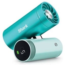 Ventilateur portable 3-en-1, brumisateur et plaque refroidissante Shark ChillPill - Turquoise Turquoise FA022EUBL par SharkNinja