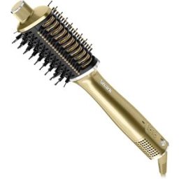 Brosse soufflante Shark Glossi 2-en-1 séchage et lissage Éclat d'or HT302EUGD par SharkNinja
