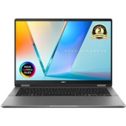 Pc Portable Convertible Asus Vivobook 14 Flip Oled Tp3407 14" Gris Asus