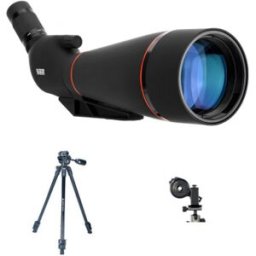 KIT Digiscopie avec longue vue 25-75x100 DIGITAL OPTIC + trépied VESTA 203AP + adaptateur photo smartphone VANGUARD