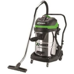 Ribimex Aspirateur eau et poussières 3 moteurs (3x1000w) Inox 80 litres