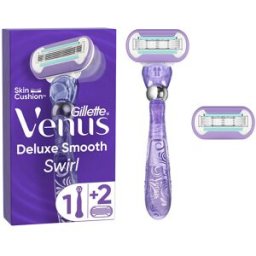 Machine à raser Gillette Venus Swirl Smooth + 2 pièces détachées