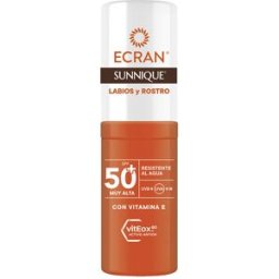 Ecran Écran Sunnique stick lèvres et visage SPF50+ 8 ml