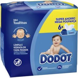 Lingettes humides Dodot Stages 384 unités
