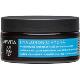 Apivita Mascarilla Capilar Hidratante Tratamiento capilar con ácido hialurónico, aloe y miel 200 ml