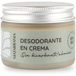 Matarrania Bio Creme Deodorant citron et thym sans bicarbonate de soude 30 ml