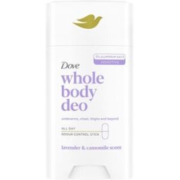 Dove Déo stick corporel unisexe à la lavande et à la camomille 75 ml