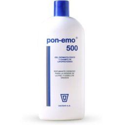 PON-EMO 500 gel dermatológico y champú de proteínas 500 ml