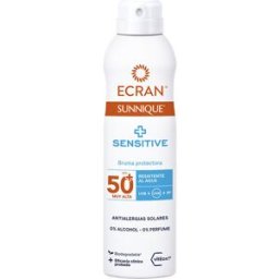 Ecran Sunnique Sensitive brume protectrice SPF50+ 250 ml