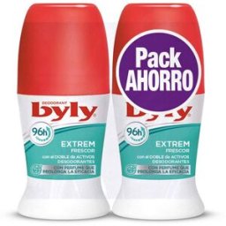 Byly Extrem Frescor 96H Deo ROLL-ON coffret 2 x 50 ml