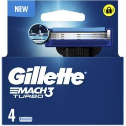 Chargeur Turbo Gillette Mach 3 4 pièces de rechange