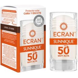 Ecran Sunnique stick visage et décolleté SPF50+ 30 ml