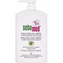 Sebamed Émulsion Sans Savon gel de bain à l’huile d’olive