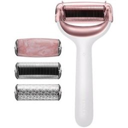 Geske Rouleau facial et corporel Guidé Smart App avec micro-aiguilles 9 en 1 #blanc