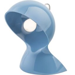 Artemide - Lampe de table Dalù - Bleu - Thermoplastique moulé - Designer Vico Magistretti