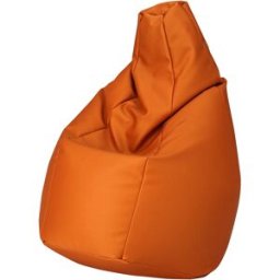 Zanotta - Pouf d'extérieur Sacco - Orange - Tissu VIP - Designer Piero de Gatti