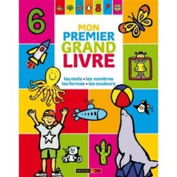 Mon premier grand livre : les mots, les nombres, les formes, les couleurs Patti Barber, Ann Montague-Smith, Jeni Riley Rouge et or