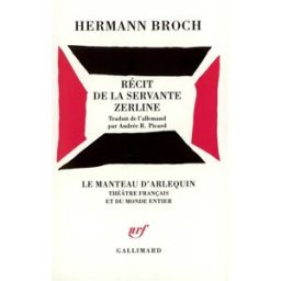 Récit de la servante Zerline Hermann Broch Gallimard