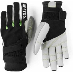 Hestra - Gants de ski de fond déperlants et coupe-vent - XC Ergo Grip Shark Glove Black/Light grey - Taille 10 - Noir