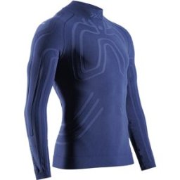 X-Bionic - T-shirt thermique à manches longues - Heatloop Shirt LS M Marine pour Homme - Taille M - Navy