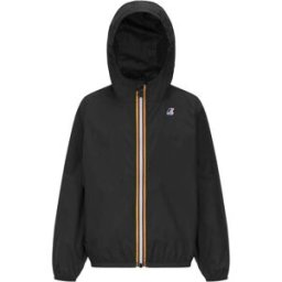 K-Way - Veste imperméable, coupe-vent et respirante - P. Le Vrai 4.0 Claude Black Pure - Taille Enfant 10 ans - Noir