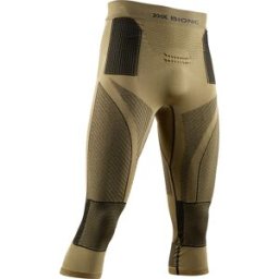 X-Bionic - Collant 3/4 technique - Radiactor 4.0 Pants 3/4 Men Gold/Black pour Homme - Taille S - Or