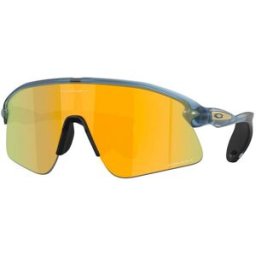 Oakley - Lunettes de soleil - Stunt Devil Matte Trans Abyss/Prizm 24K pour Homme - Gris