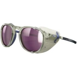 Julbo - Lunettes de soleil polarisées - Millenium Vert Army/Bleu Plz 3 HD en Cuir