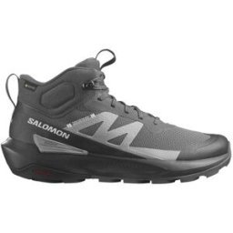 Salomon - Chaussures de randonnée en GORE-TEX - Elixir Activ Mid GTX Magnet/Phantom/Sharkskin pour Homme - Taille 42 - Gris