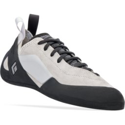 Black Diamond - Chaussons d'escalade classique - Aspect Aluminum en Cuir - Taille 8,5 US - Gris