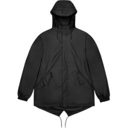Rains - Veste imperméable et coupe-vent - Fishtail Jacket W3 Black - Taille S - Noir