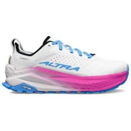 Altra - Chaussures de trail - W Olympus 6 White/Blue pour Femme - Taille 37,5 - Bleu
