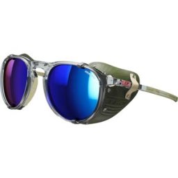 Julbo - Lunettes de soleil - Millenium Gris/Kaki/Beige Reactiv 2-4 en Cuir
