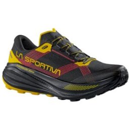 La Sportiva - Chaussures de trail - Prodigio Max Black/Yellow pour Homme - Taille 43 - Noir