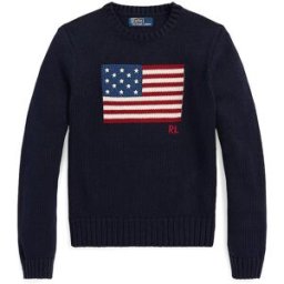 Ralph Lauren Pull-over bleu marine M
