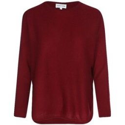 Davida Pull en cachemire rouge S